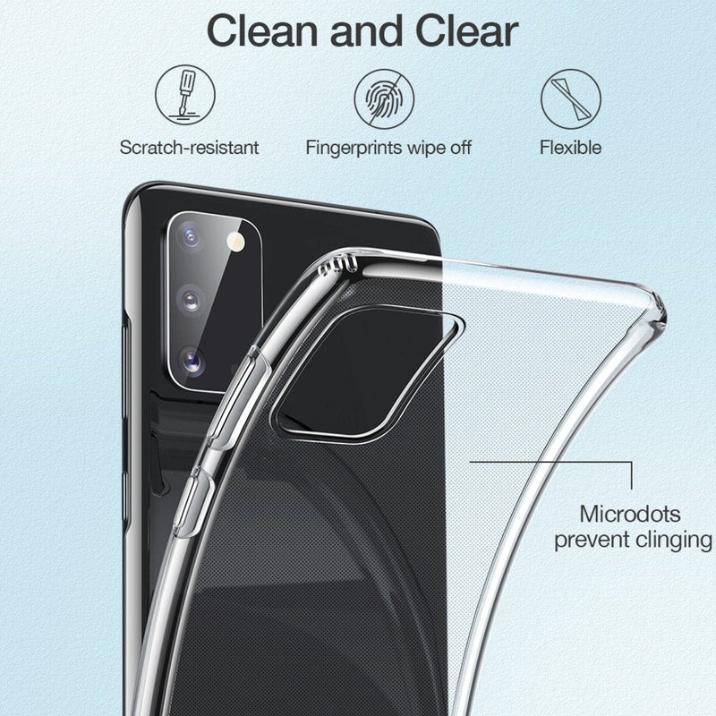 Galaxy S20 HD Clear Slim Series Protective Case casemarts