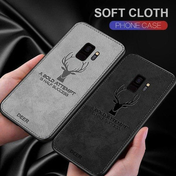 Galaxy S9 Deer Pattern Inspirational Soft Case casemarts