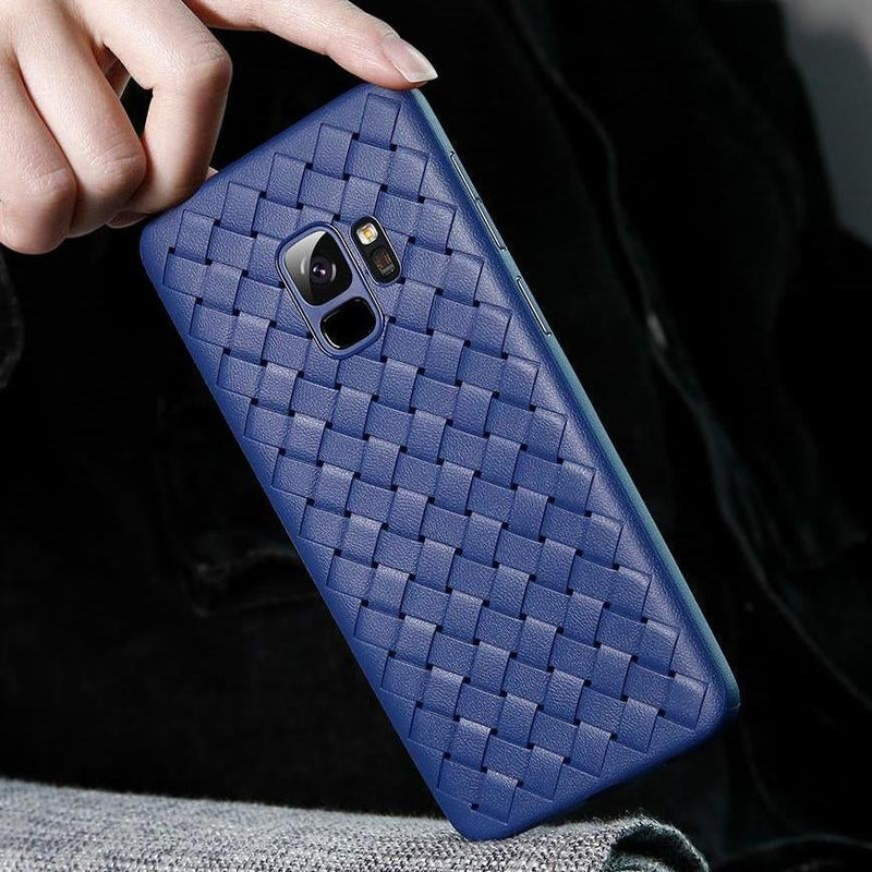 Galaxy S9 Plus Ultra-thin Grid Weaving Case casemarts