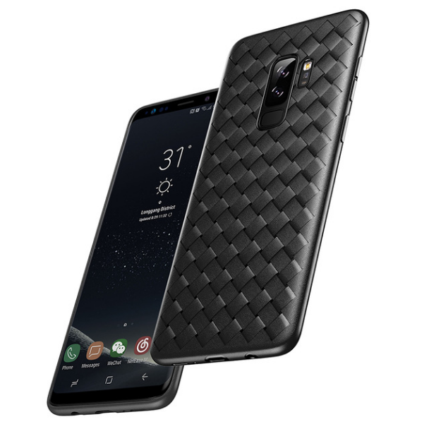 Galaxy S9 Plus Ultra-thin Grid Weaving Case casemarts