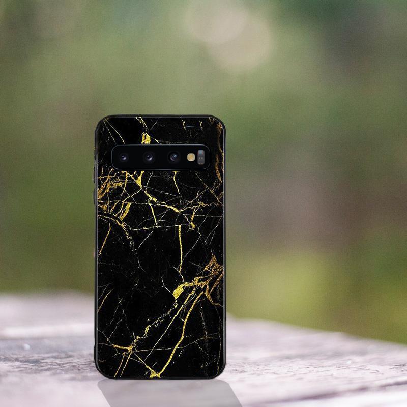 Galaxy S10 Classic Nature Elemental Textured Marble Case casemarts