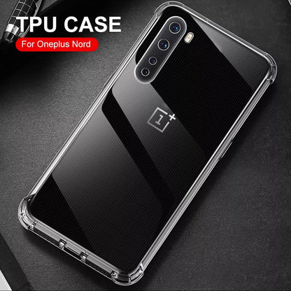 OnePlus Nord Series Anti-Knock TPU Transparent Case casemarts