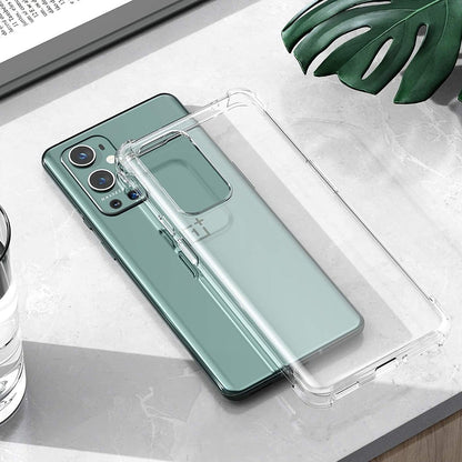 OnePlus Series (2 in 1 Combo) Anti-Knock TPU Transparent Cover + Camera Lens Protector casemarts