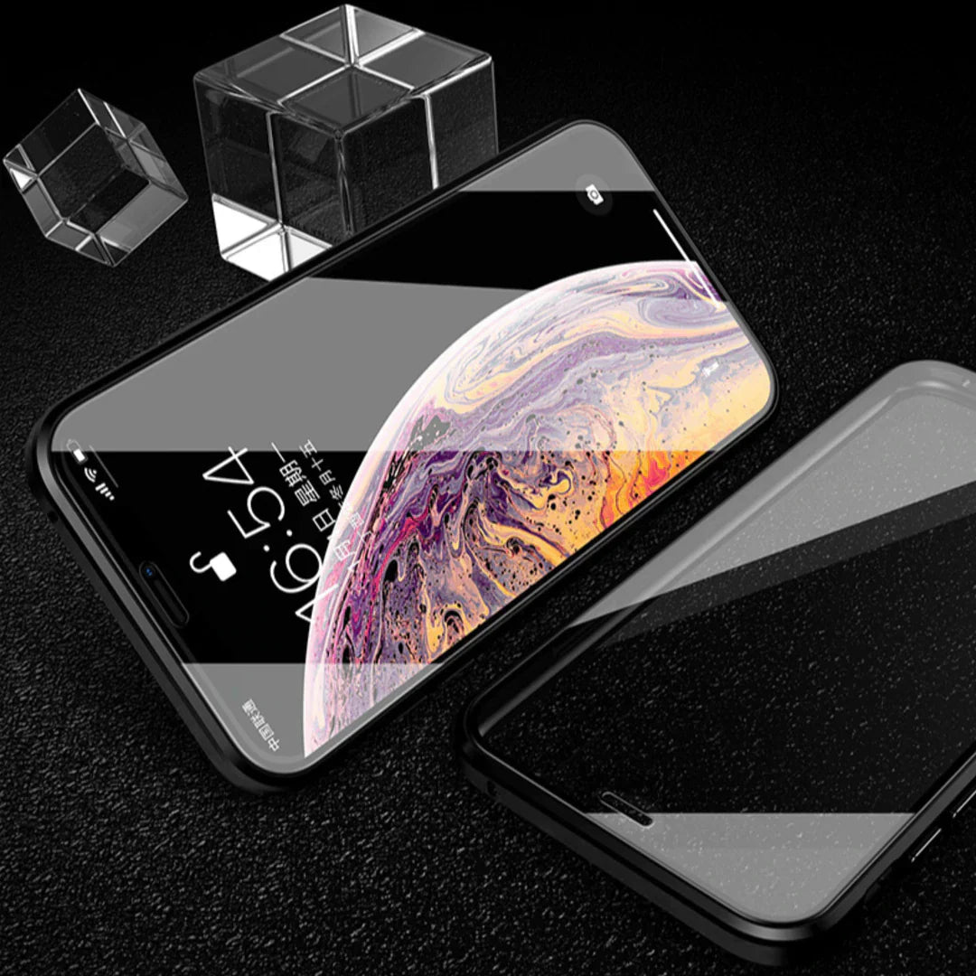 iPhone Series (Front+Back) Magnetic Glass Case casemarts