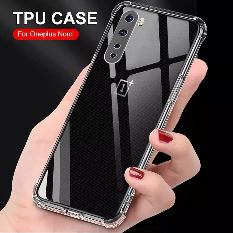 OnePlus Nord Series Anti-Knock TPU Transparent Case casemarts