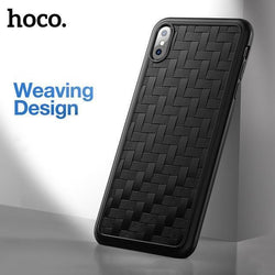 Hoco. ® iPhone XS Max Weave Pattern TPU Protective Case casemarts