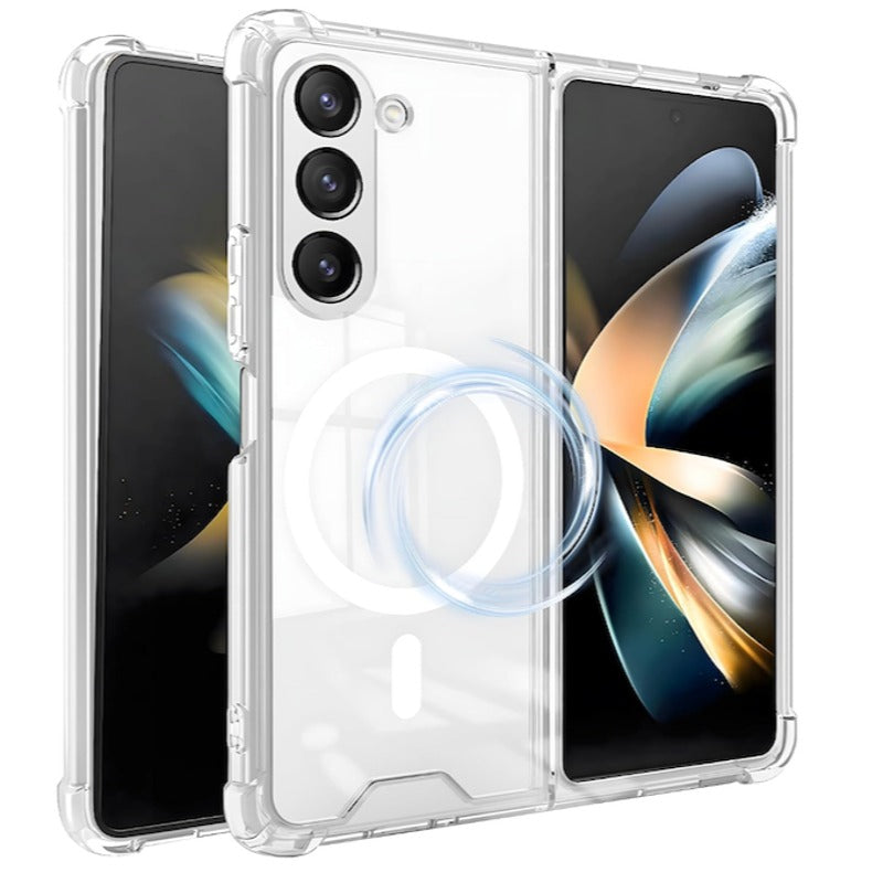 Galaxy Z Fold5 Anti-Knock TPU Transparent MagSafe Case casemarts