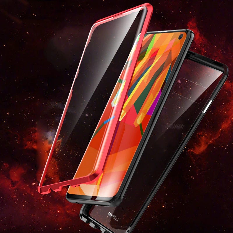 Galaxy S10 Series (Front+Back) Magnetic Glass Case casemarts