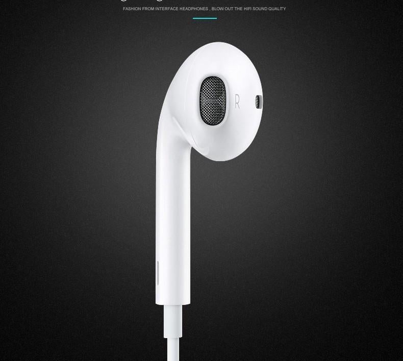 iPhone White Lightning Digital Earphones casemarts