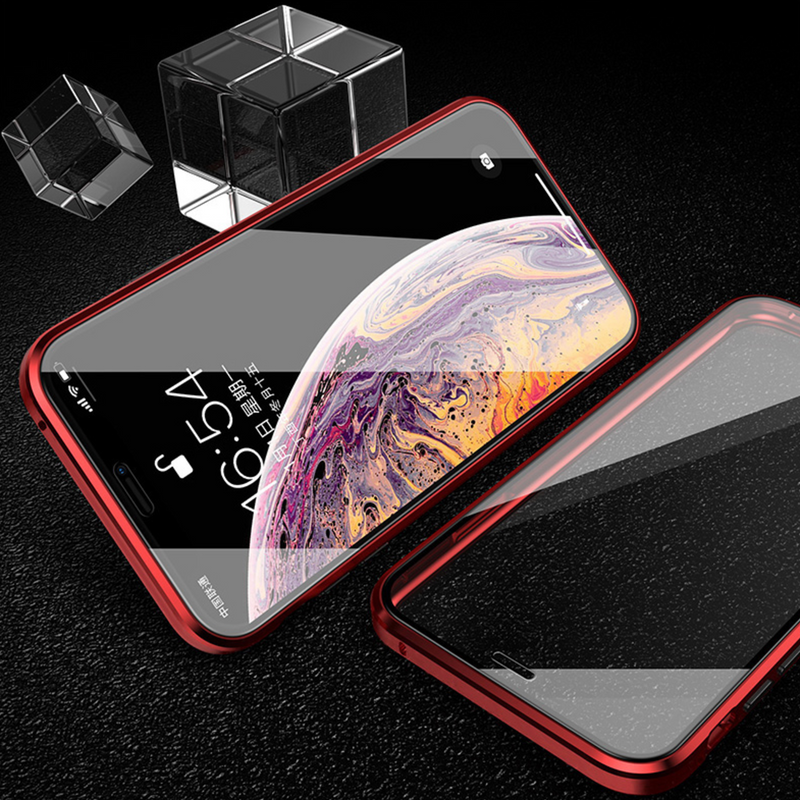 iPhone XR (Front+Back) Protection Magnetic Fit Case casemarts