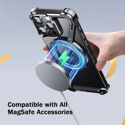 Exclusive Z Shape Metal Case For iPhone/Samsung