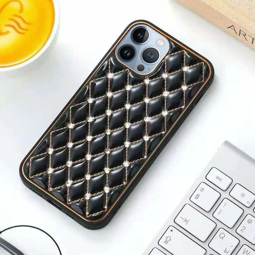 Luxury Rhinestone Electroplating Case Urban Covers