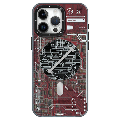 Circuit Board Magsafe iPhone 12/13/14/15 Case Urban Covers