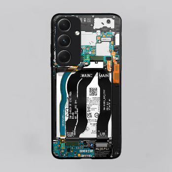 Samsung Galaxy Circuit Teardown Case: X-Ray Tech Interface Glass case Urban Covers