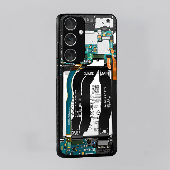 Samsung Galaxy Circuit Teardown Case: X-Ray Tech Interface Glass case Urban Covers