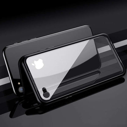 New Electronic Auto-Fit Magnetic Glass Case for iPhone 6/7/8 Urban Covers