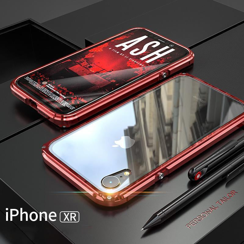 New Electronic Auto-Fit Magnetic Glass Case for iPhone 6/7/8 Urban Covers