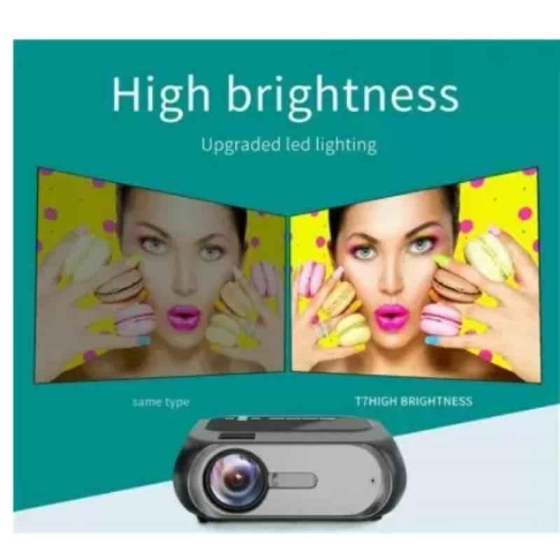 Black Home Theater Portable Projector Urban Covers