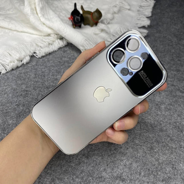 Premium Chromatic AG Lens Glass Case For iPhone 15 Series pipi