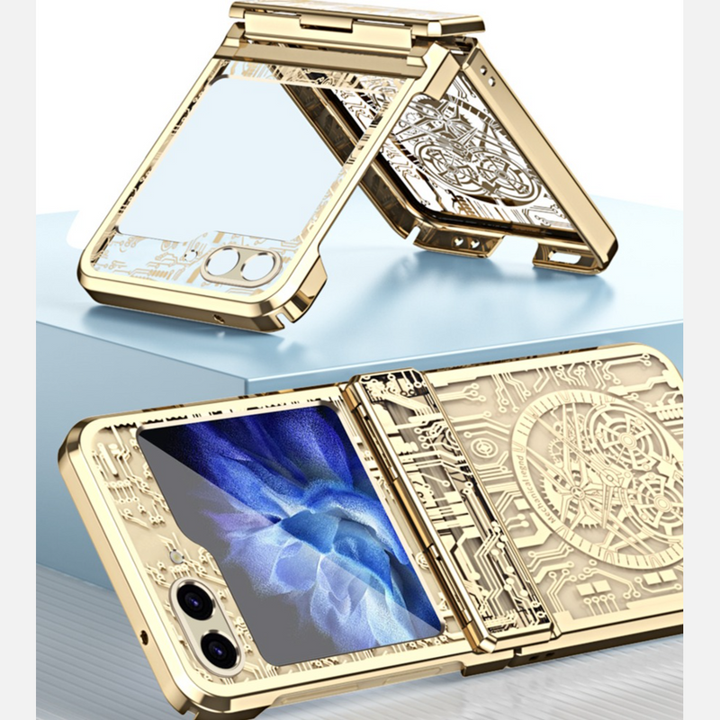 Galaxy Z Flip5 Mechanical Integrated Electroplating Case casemarts