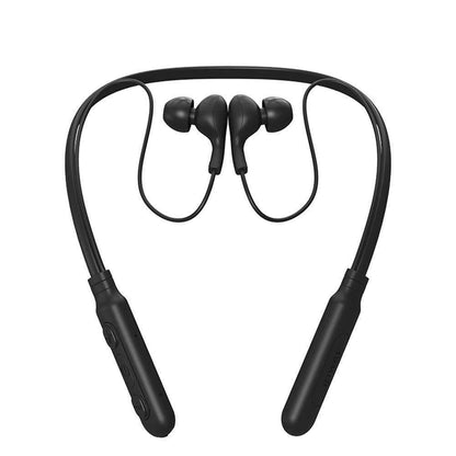 JOWAY ® Neckband Wireless Bluetooth Earphones H-53 (Black) casemarts