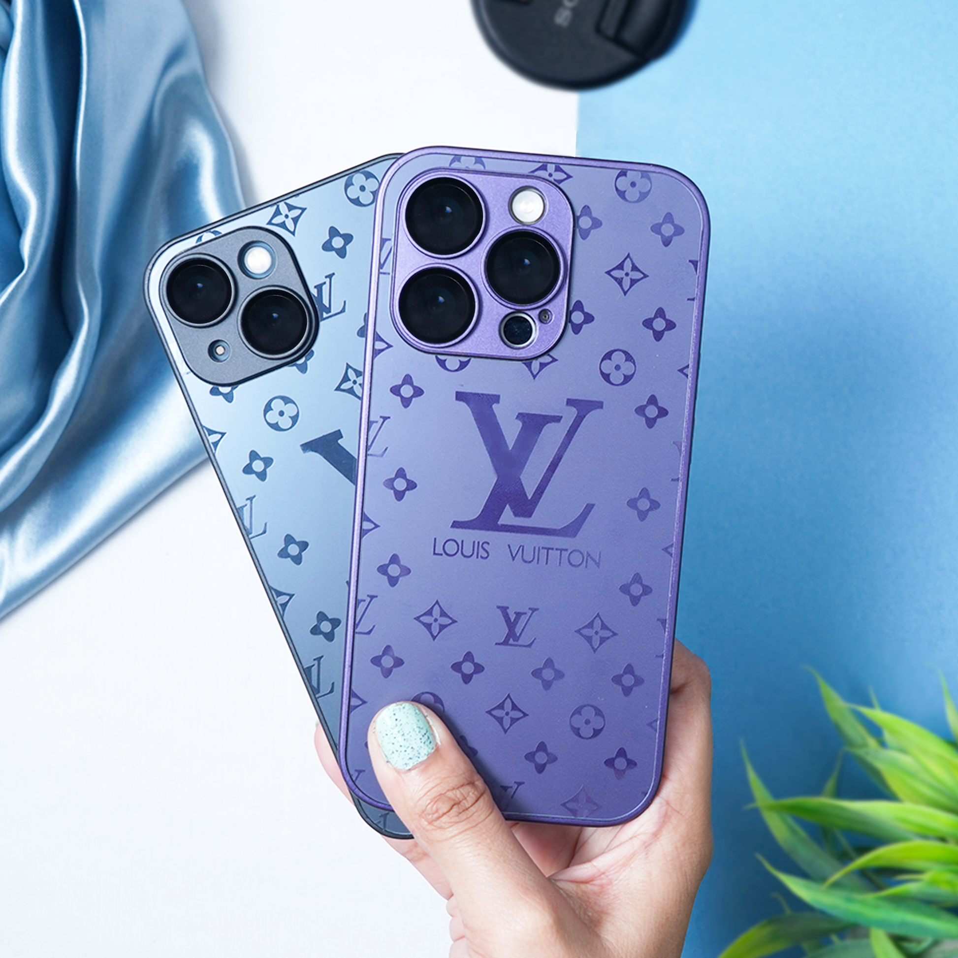 LV Pattern Glass Case - iPhone casemarts