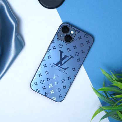 LV Pattern Glass Case - iPhone casemarts