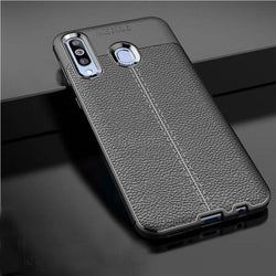 Galaxy M30 Auto Focus Leather Texture Case casemarts