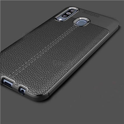 Galaxy M30 Auto Focus Leather Texture Case casemarts