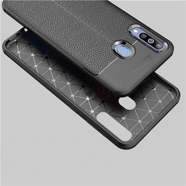 Galaxy M30 Auto Focus Leather Texture Case casemarts