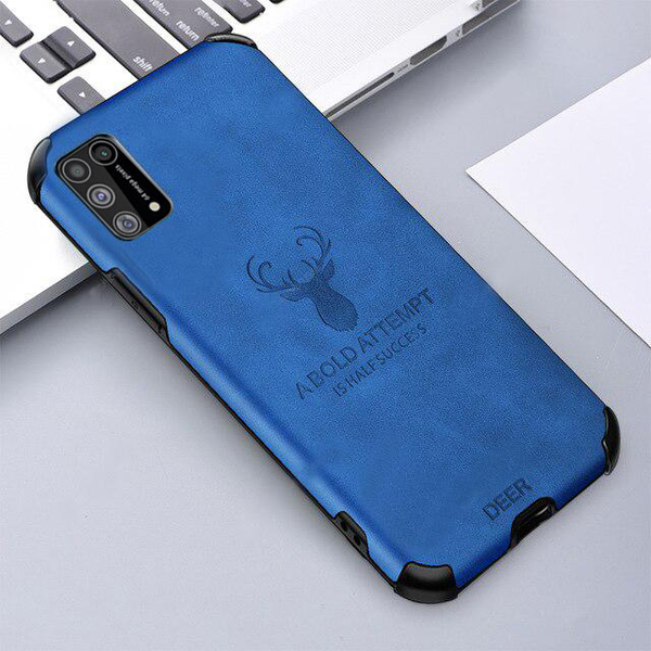 Galaxy M31 Shockproof Deer Leather Texture Case casemarts