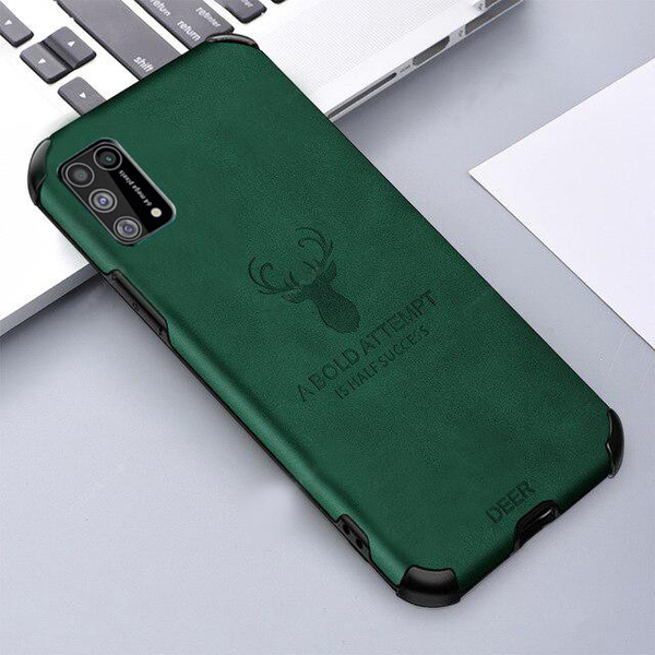 Galaxy M31 Shockproof Deer Leather Texture Case casemarts