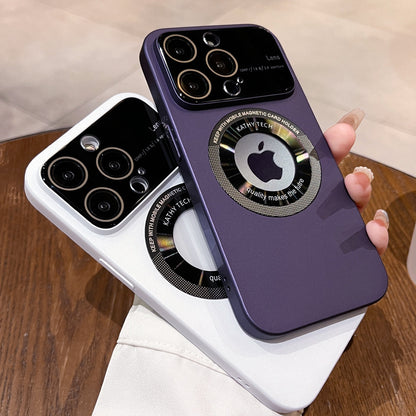 Luxury Window Design Magnetic Case Stand For iPhone pipi