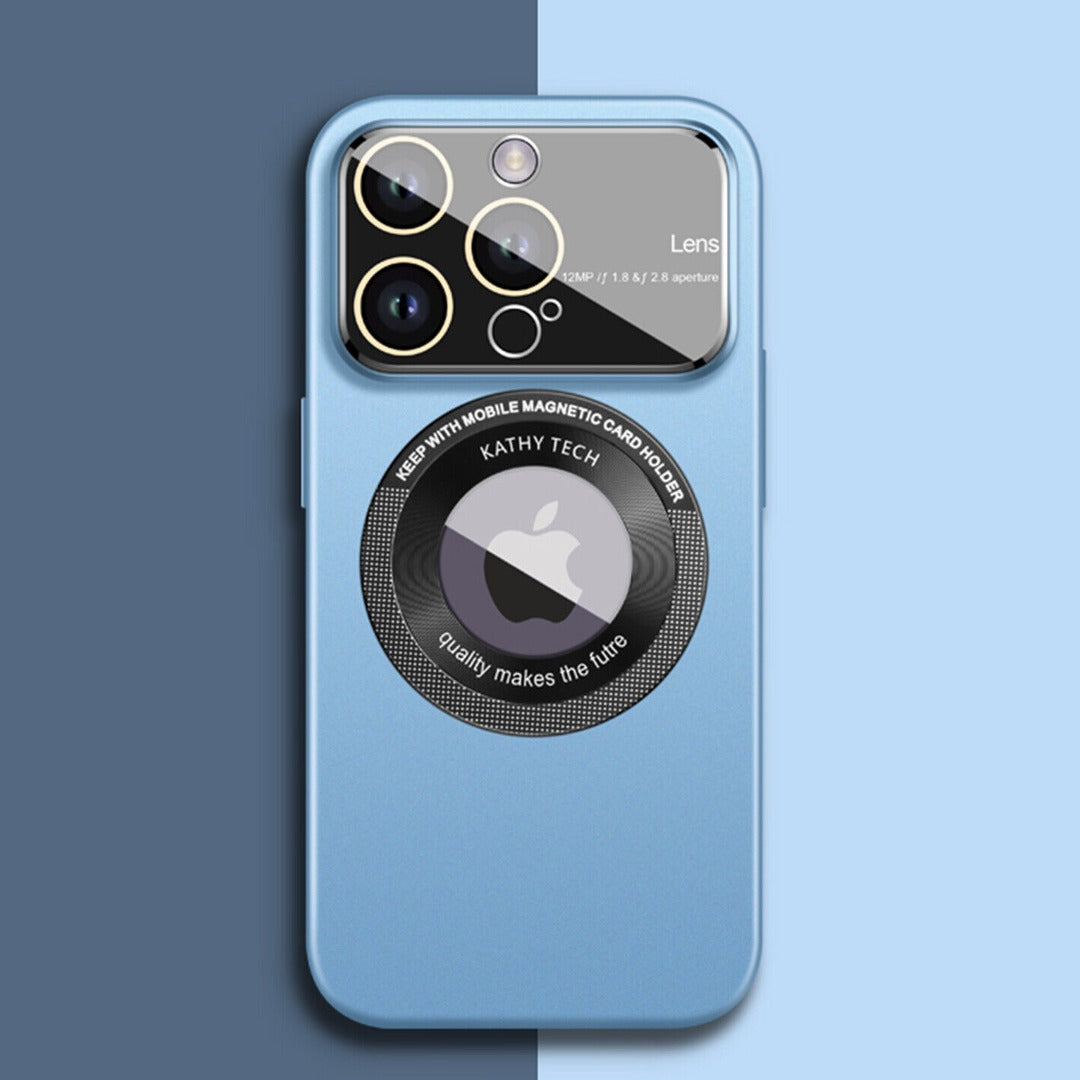 Luxury Window Design Magnetic Case Stand For iPhone pipi