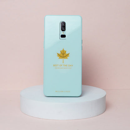 Mapple Leaf Glass Back Case - OnePlus casemarts