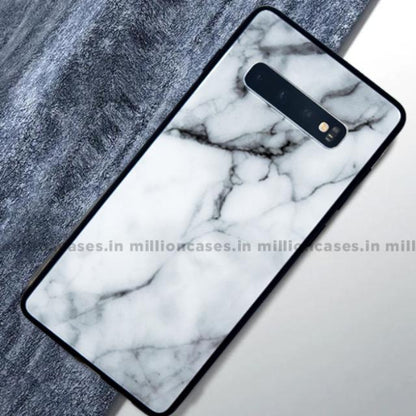 Galaxy S10 Plus Canvas Marble Texture Dazzle Gloss Case casemarts