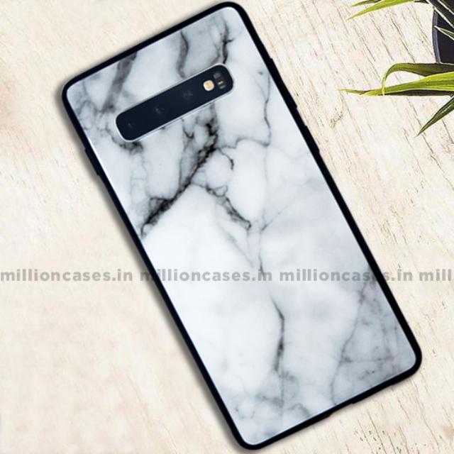 Galaxy S10 Plus Canvas Marble Texture Dazzle Gloss Case casemarts