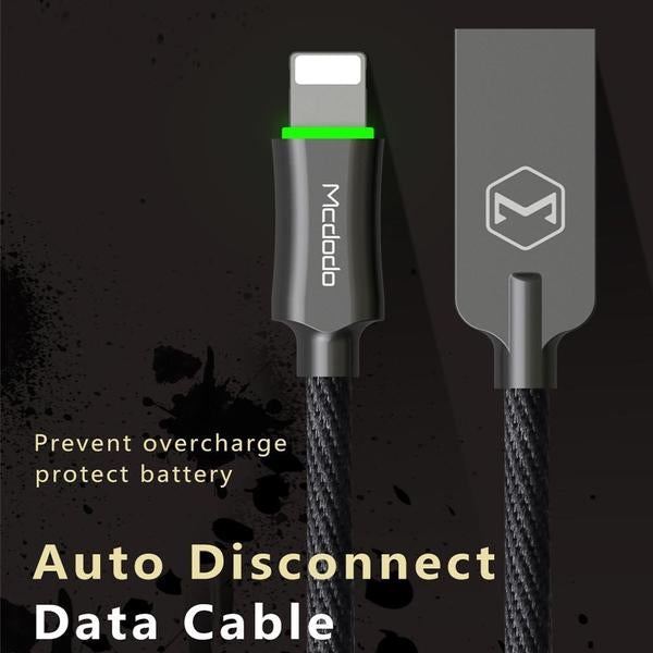 Mcdodo ® Lighting Auto Disconnect USB Charging Cable casemarts