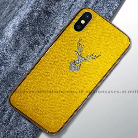 iPhone XS Max Sparkling Deer Pattern Soft Edge Case casemarts