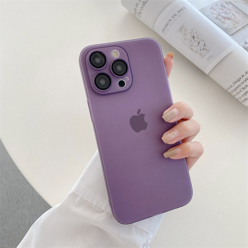 iPhone 14 Plus Ultra-Thin Matte Paper Back Case casemarts