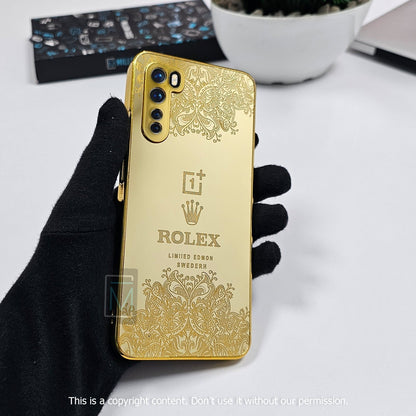 Crafted Gold Luxurious Camera Protective Case - OnePlus casemarts