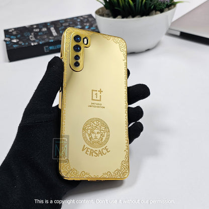 Crafted Gold Luxurious Camera Protective Case - OnePlus casemarts