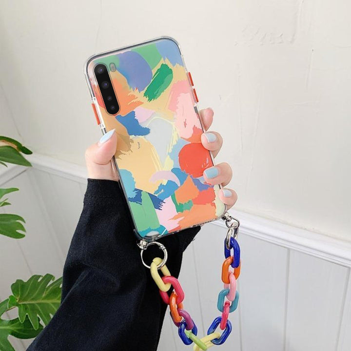 Aesthetic Artsy Anti-shock Case with Bracelet - OnePlus casemarts