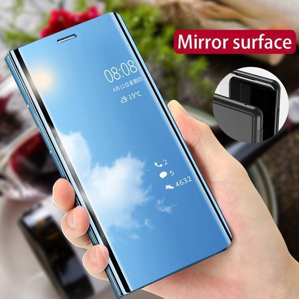 Galaxy Note 10 Lite Mirror Clear View Flip Case [Non Sensor Working] casemarts