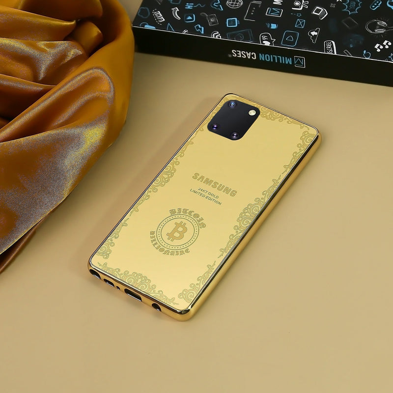 Galaxy Note Series Crafted Gold Luxurious Camera Protective Case casemarts