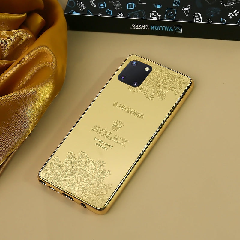 Galaxy Note Series Crafted Gold Luxurious Camera Protective Case casemarts