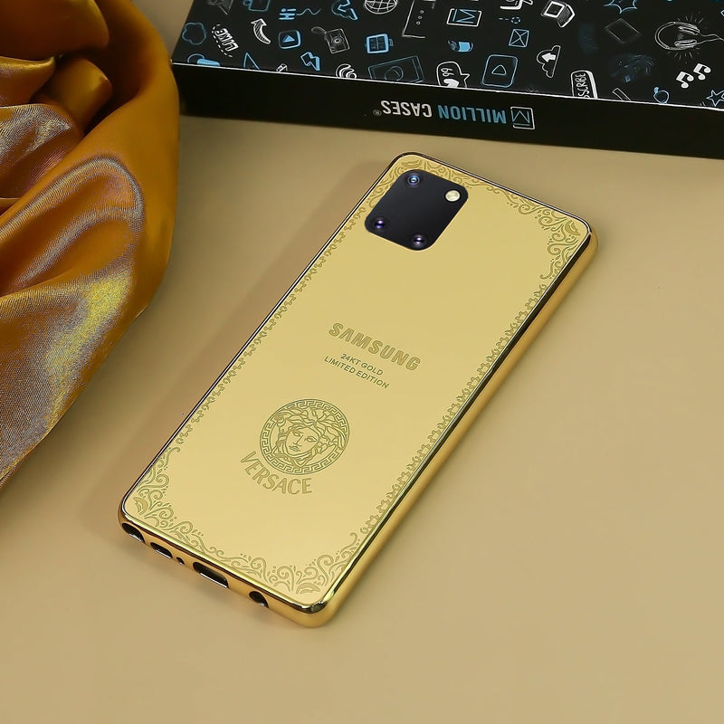 Galaxy Note Series Crafted Gold Luxurious Camera Protective Case casemarts