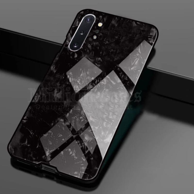 Galaxy Note 10 Plus Dream Shell Series Textured Marble Case casemarts