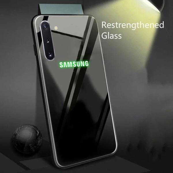 Galaxy Note 10  Radium Glow Light Illuminated Logo 3D Case casemarts