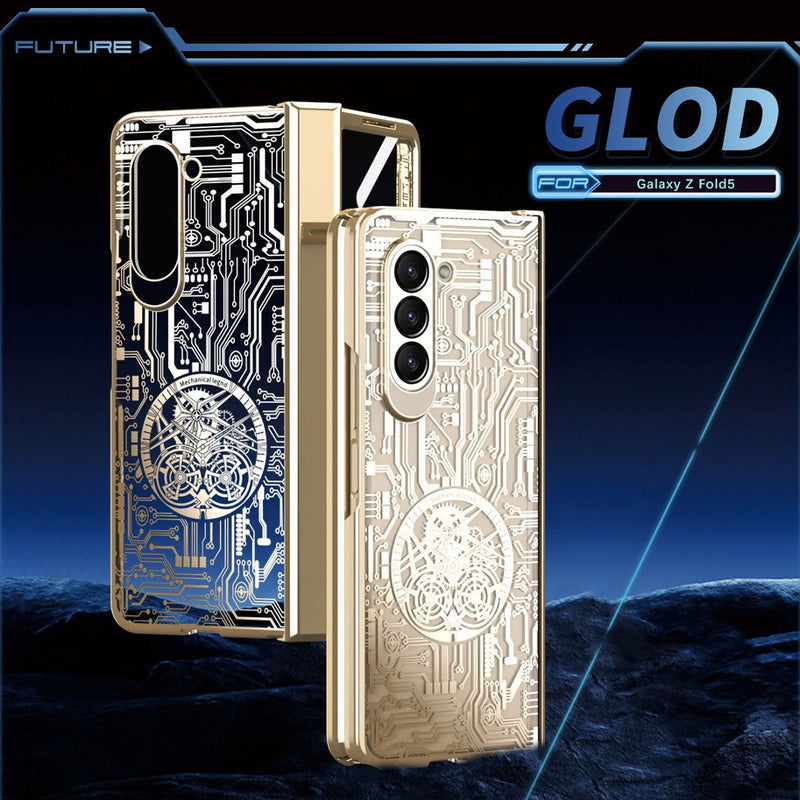 Galaxy Z Fold Series Mechanical Integrated Electroplating Case casemarts